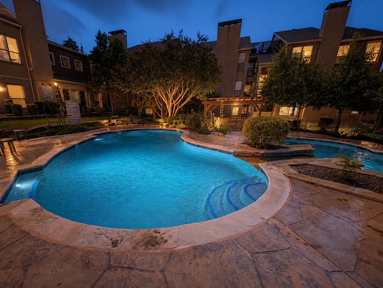 Pool lighting upgrade